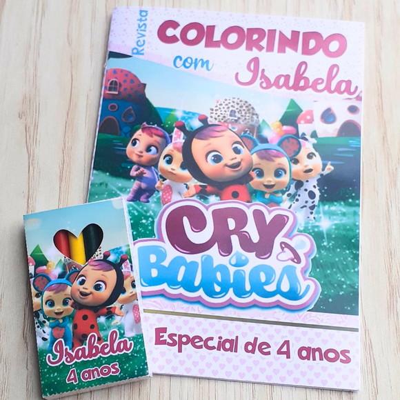 Revista para Colorir Cry Babies