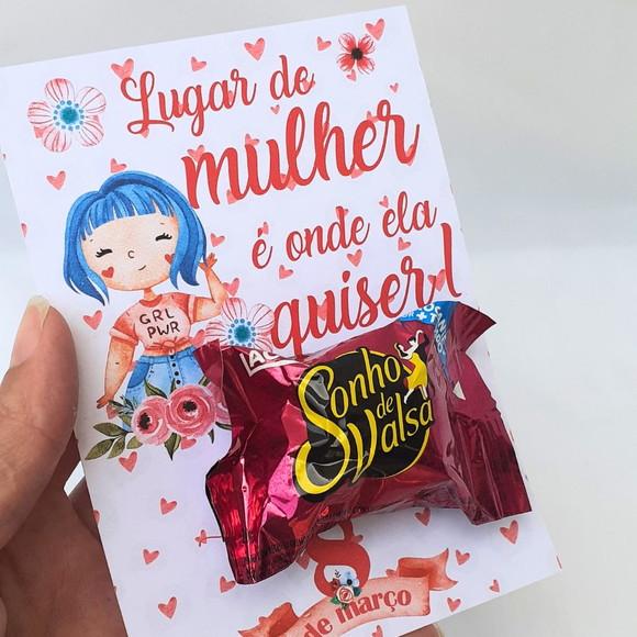 Lembrancinha Dia das Mulheres