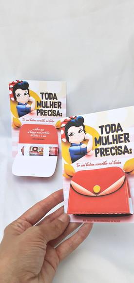 50 Brinde Corporativo Dia da Mulher