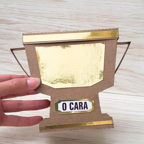 Lembrancinha Troféu Dia dos Pais