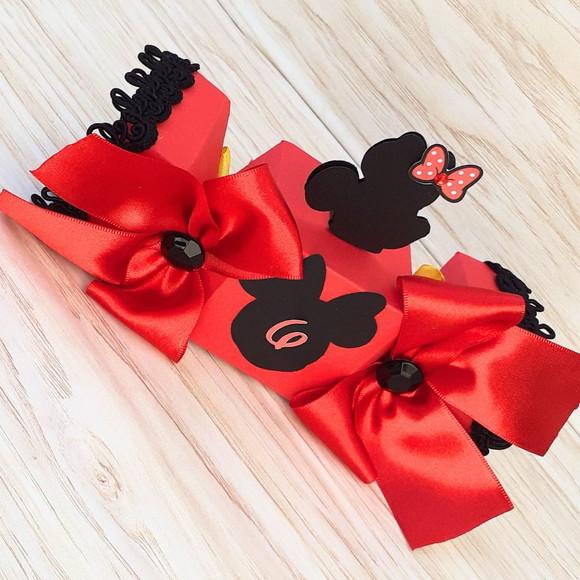 Kit Minnie Vermelho Luxo (20 Itens)