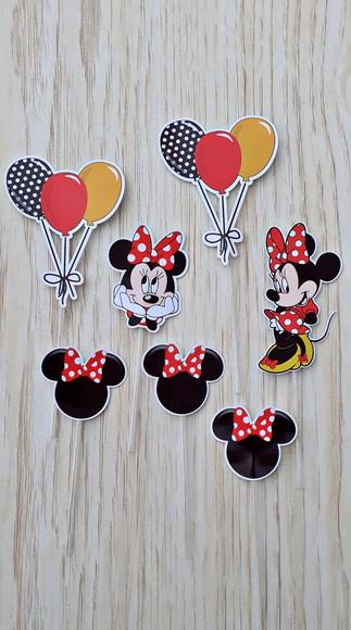 Topper para docinho Minnie (50 unidades)