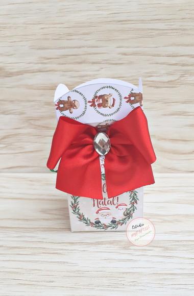 Kit 20 Caixa Meia Bala Natal