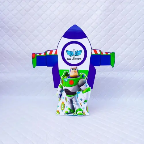 Caixa Cone/pirâmide Foguete Buzz Lightyear Toy Story