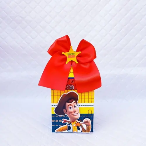 Caixa Milk Box Personalizados Xerife Woody Toy Story