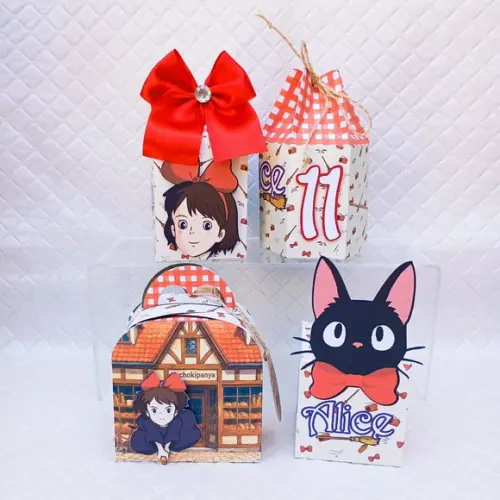 Kit 60 Caixas Personalizado o Serviço de Entregas da Kiki