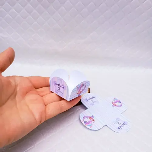 Kit 50 Forminha para Docinho Unicórnio