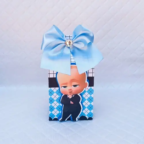 Caixa Milk Box Personalizado o Poderoso Chefinho - 20 Peças