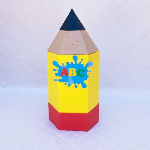 Caixas Lápis Personalizados Abc - 20 Peças