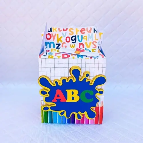 Caixa Maleta Personalizados Formatura Abc