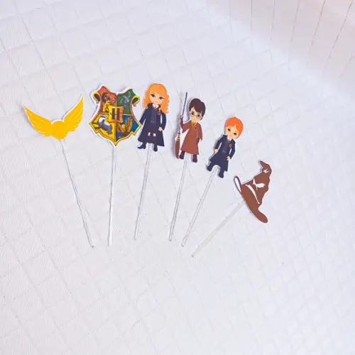 Topper para Docinho Harry Potter -50 Peças