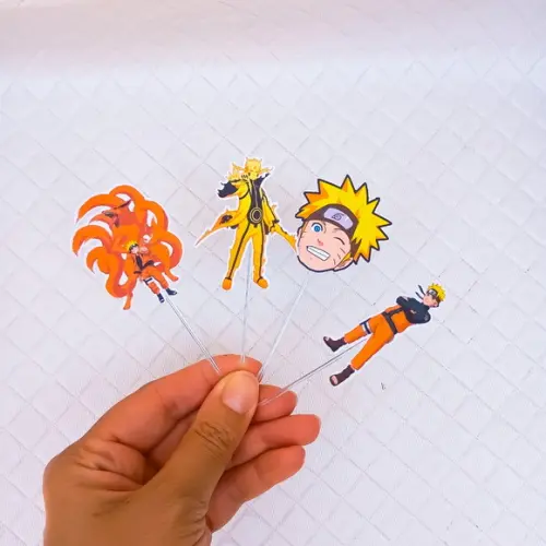 Topper para Docinho Naruto -50 Peças