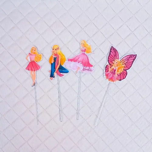 Topper para Docinho Barbie -50 Peças