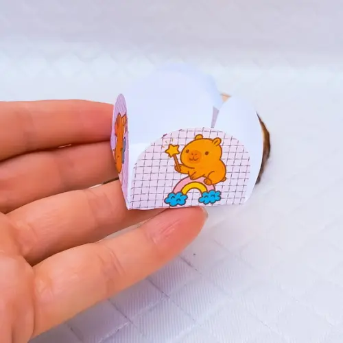 Kit 50 Forminha para Docinho Tema Capivara