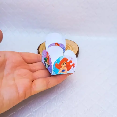 Kit 50 Forminha para Docinho Princesa Sereia Ariel