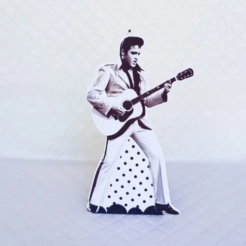 Caixa Cone/pirâmide Elvis Presley - 20 Peças