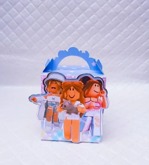 Caixa Lanchinho Roblox Menina