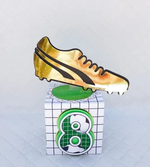 Caixa Cubo Futebol - 20 Peças