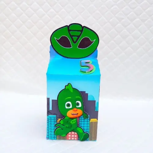 Caixa Milk Box Pj Mask - 20 Peças