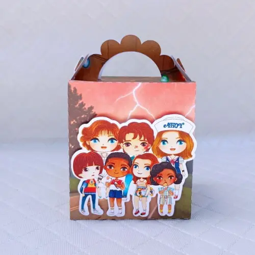 Kit 20 Caixas Lanchinho Lembrancinhas Stranger Things