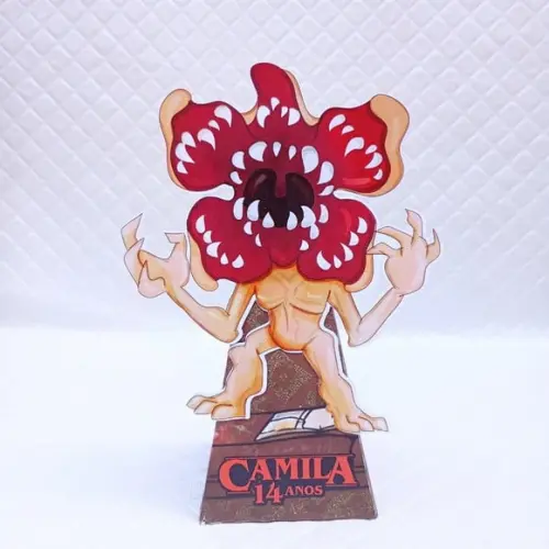 Kit 20 Caixas Cone/ Pirâmide Lembrancinhas Stranger Things
