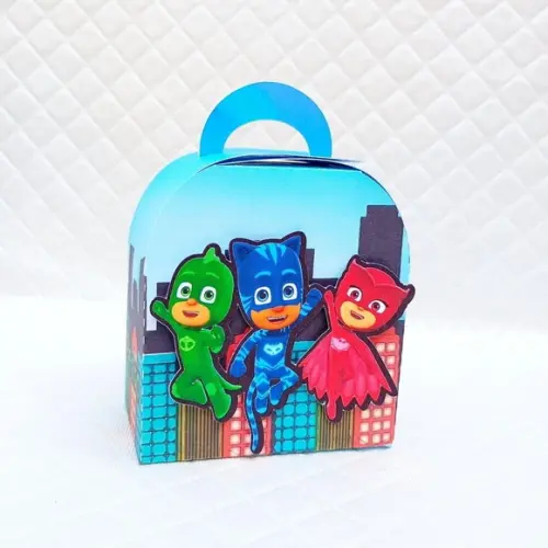 Caixa Maleta Pj Mask - 20 Peças