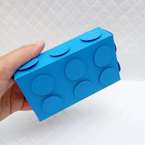 Caixa Quadrada Lego - 2 Peças