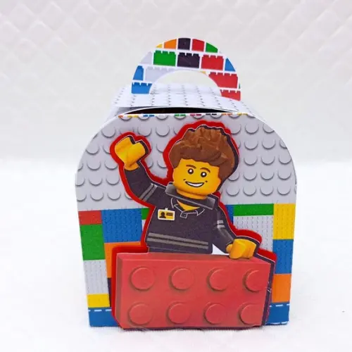 Caixa Maleta Personalizado Lego