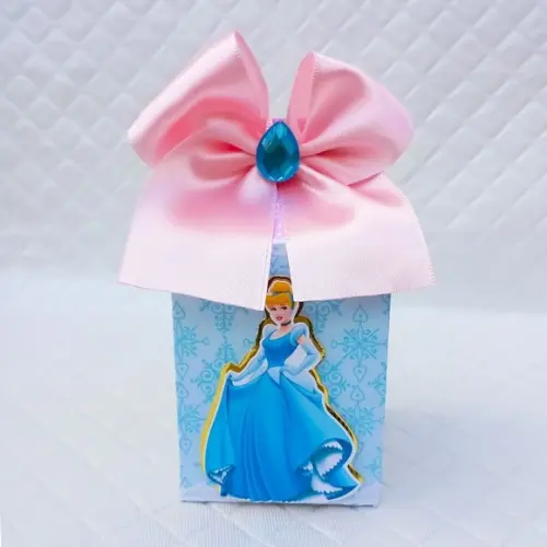 Caixa Milk Box Princesa Cinderela - 20 Peças