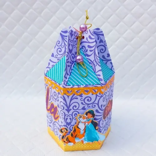 Caixa Bolsinha Personalizado Jasmine - 20 Peças