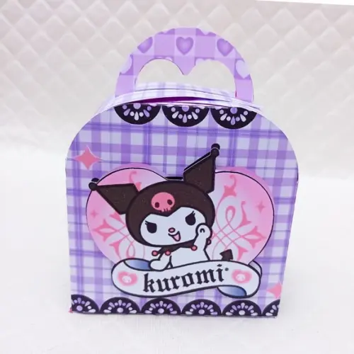 Caixa Maleta Personalizado Kuromi - 20 Peças