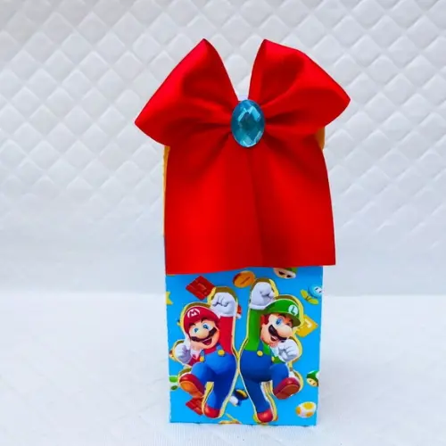 Caixa Milk Box Mario Bros- 20 Peças