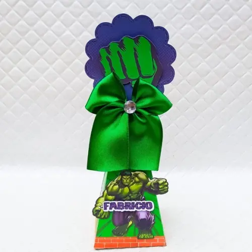 Caixa Cone/pirâmide Hulk - 20 Peças