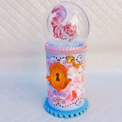 Cofrinho Luxo Alice no País das Maravilhas - 10 Itens