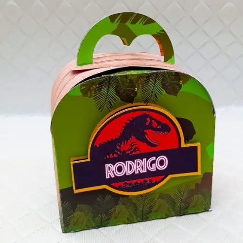 Caixa Maleta Jurassic Park - 20 Peças