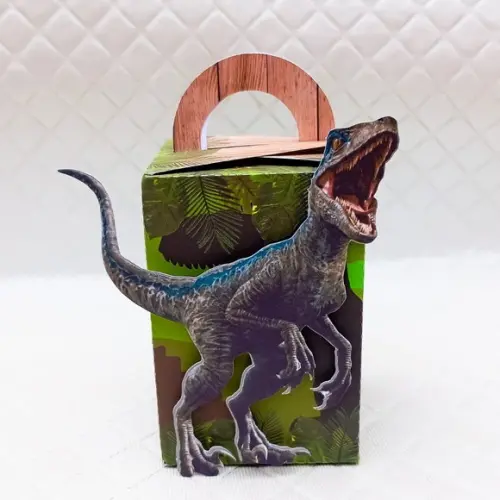 Caixa Alça Jurassic Park - 20 Peças