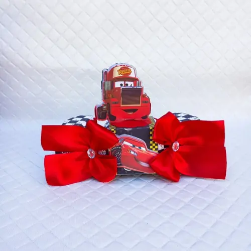 Caixa Bala Carros Disney Mcqueen - 20 Peças