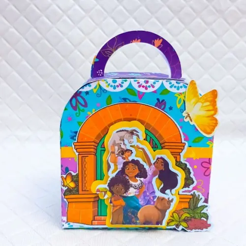 Caixa Maleta Personalizado Encanto Disney - 20 Peças