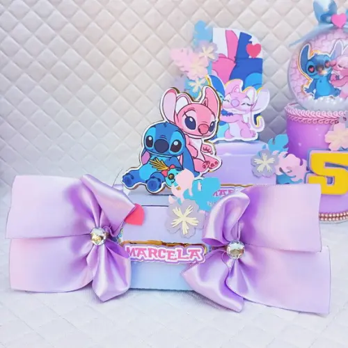 Caixa Bala Lillo Stitch Luxo - 10 Peças