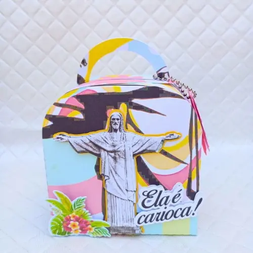 Caixa Maleta Rio de Janeiro/tardezinha /carioca -20 Peças