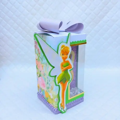 Caixa Shaker Personalizado Sininho Tinker Bell - 10 Peças