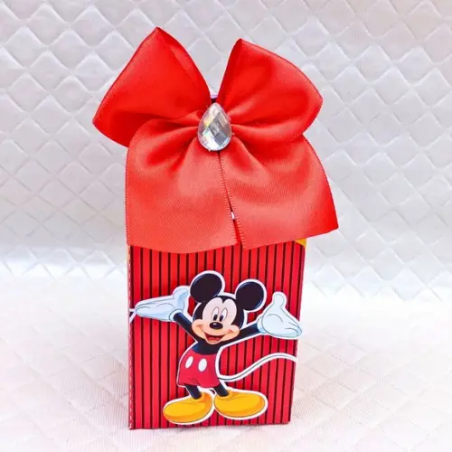 Caixa Milk Box Mickey- 20 Peças