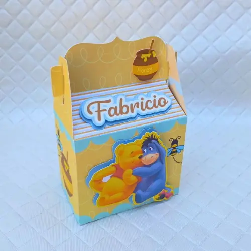 Caixa Maleta Ursinho Pooh - 20 Peças