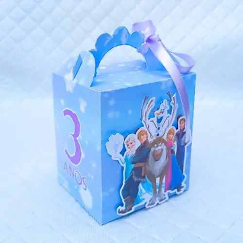 Caixa Lanchinho Frozen - 20 Peças