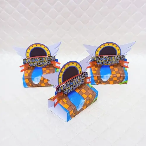 Porta Bis Duplo Sonic 3d