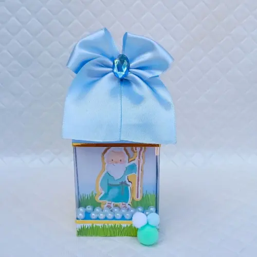 Caixa Milk Box Vitrine Personalizado Arca de Noé - 10 Peças