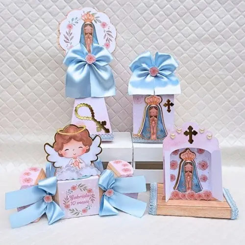 Kit 40 Caixas Personalizado Nossa Senhora Aparecida