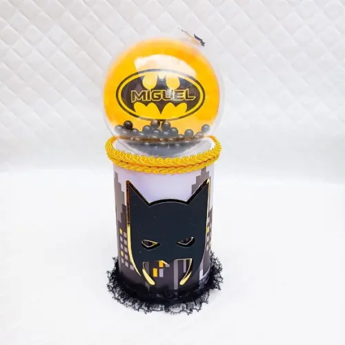Cofrinho Personalizado Batman Luxo - 10 Itens