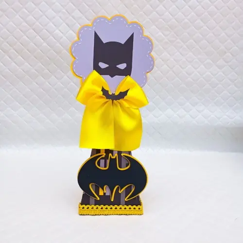 Caixa Cone/pirâmide Personalizado Batman - 20 Itens