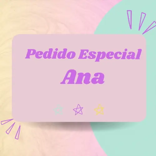 Pedido Especial- Ana- Frozen Luxo